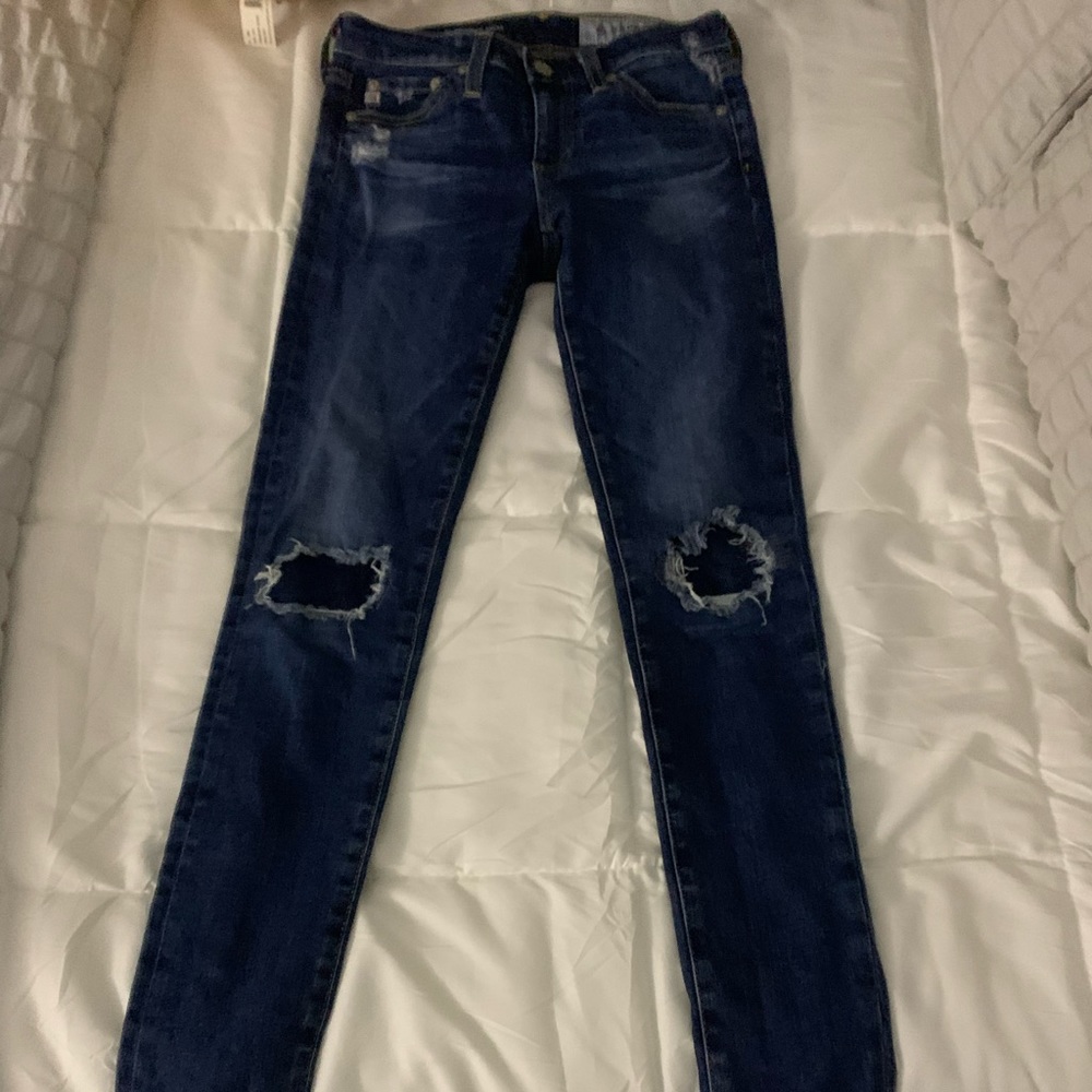 Womens AG skinny jeans